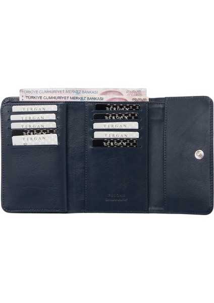 Lacivert Hakiki Deri Kadın Cüzdan - S1CB00005730-O15 fırsatları