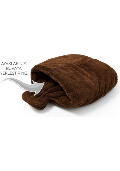 Yumuşak Peluş Ayak Isıtıcı Panduf – Kapalı Tasarım Panduf modelleri