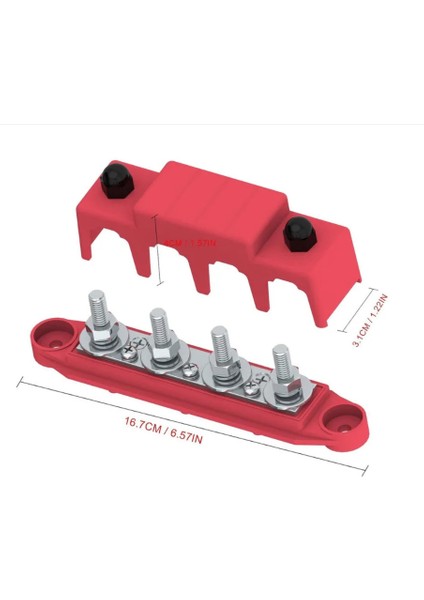 Şase Terminali 4'lü Takım 8mm modelleri
