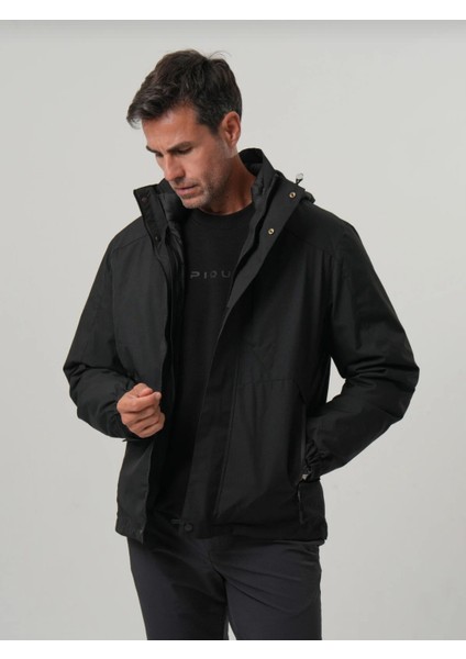 Erkek Su Itici Yağmurluk, Şişme Mont, Kalın Kaban Üçlü Set Üst Kalite Mont indirimleri