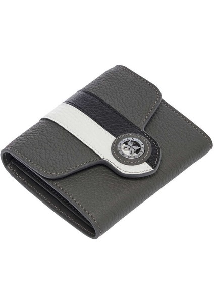 Gri Hakiki Deri Kadın Cüzdan - S1CB00005814-S32