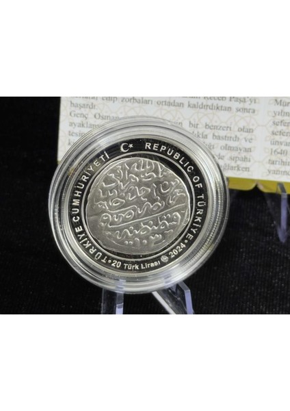 Iv. Murad – Osmanlı Padişahları Serisi No:17 Gümüş Hatıra Sikkesi (925 Ayar, Proof) fırsatları