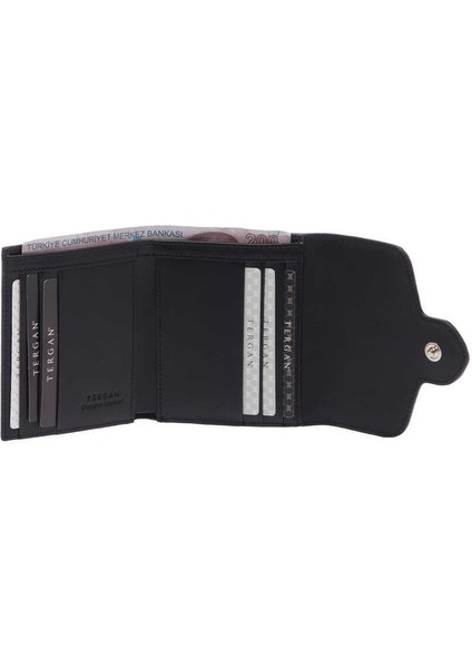 Siyah Hakiki Deri Kadın Cüzdan - S1CB00005814-G30