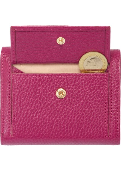 Fuşya Hakiki Deri Kadın Cüzdan - S1CB00005633-C42 indirimleri