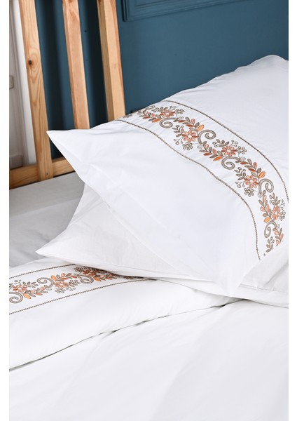 Almira Nakışlı %100 Pamuk Nevresim Takımı fiyatları