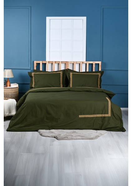 Duru Nakışlı %100 Pamuk Nevresim Takımı indirimleri