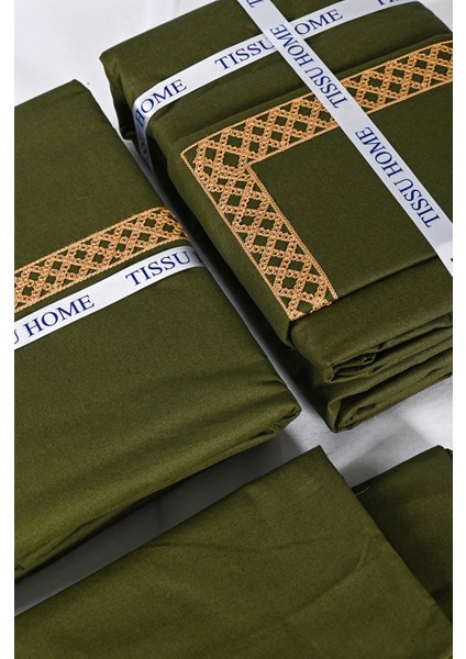 Duru Nakışlı %100 Pamuk Nevresim Takımı