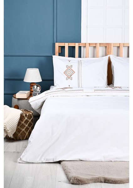 Aysima Nakışlı %100 Pamuk Nevresim Takımı fiyatları