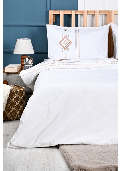 Aysima Nakışlı %100 Pamuk Nevresim Takımı fırsatları