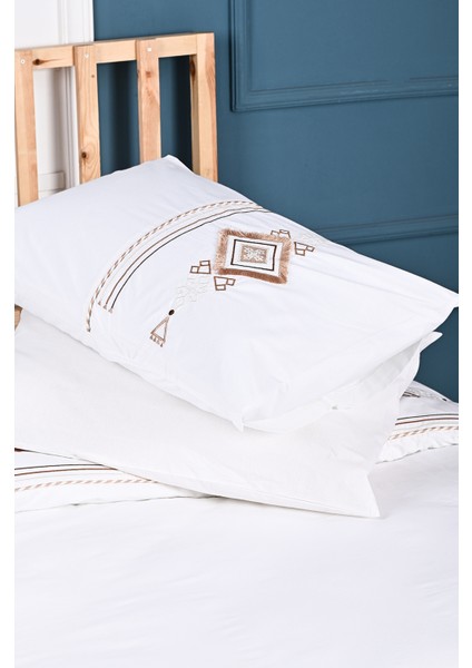 Aysima Nakışlı %100 Pamuk Nevresim Takımı indirimleri