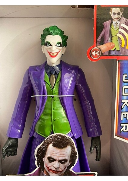 Joker Action Figür Oyuncak Joker Figür Kolları Bacakları Hareket Edebilir Sesli Işıklı Joker Figür modelleri