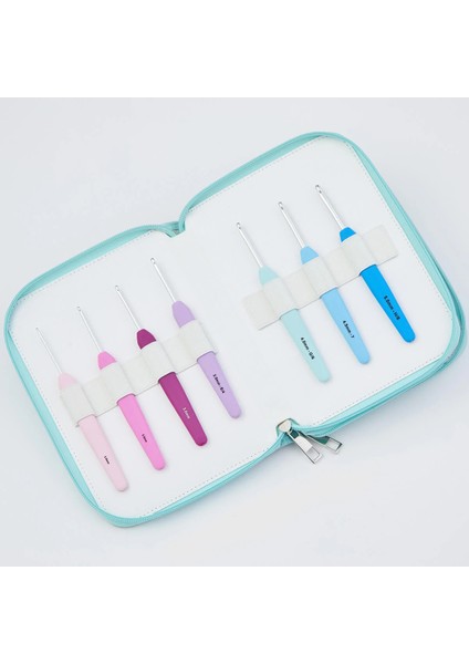 Waves 2.0 (Grande Set) Silikon Saplı Tığ Seti (14'lü Set) modelleri