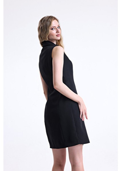 Kadın Kolsuz Uzun Ceket | Hürrem Modeli | Polyester Malzeme | Içi Astarlı