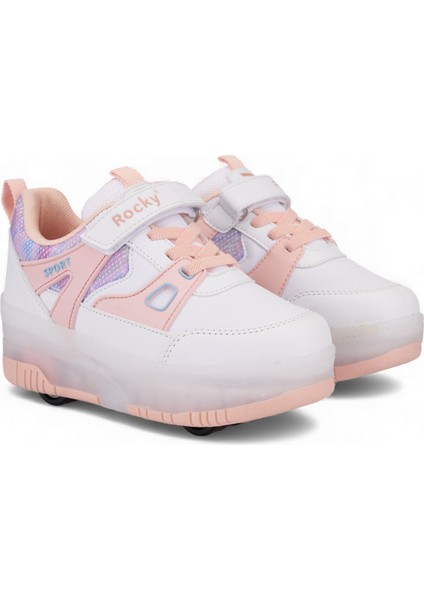 Çocuk Patenli Işıklı Tekerlekli Spor Ayakkabı & Rahat Tekerlekli Paten Kaykay Ayakkabı 4 Teker fiyatları