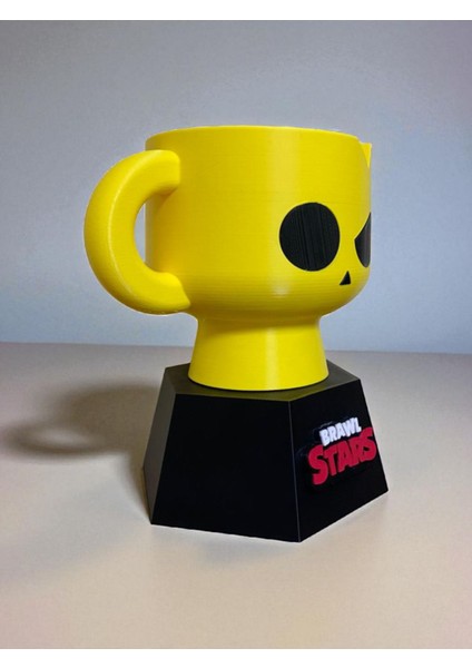 Brawl Stars Temalı Kupa Figürü - Oyuncu Odası ve Masaüstü Dekorasyon Objesi fiyatları