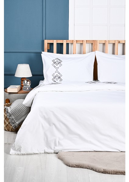 Destina Nakışlı %100 Pamuk Nevresim Takımı fiyatları