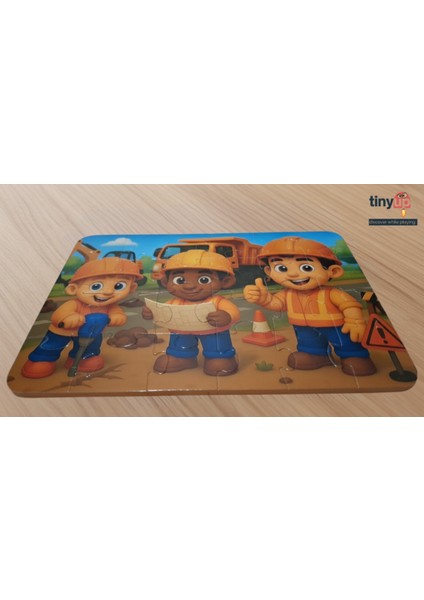 24 Parça Tak Çıkar Eva Yapboz, Inşaat indirimleri