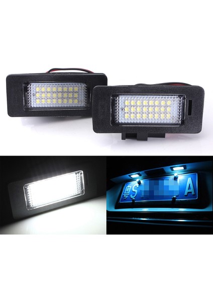 A4 A5 Q5 S5 Tt 08-13 Için 2x Plaka LED Işık Lambası Hatasız (Yurt Dışından) fiyatları