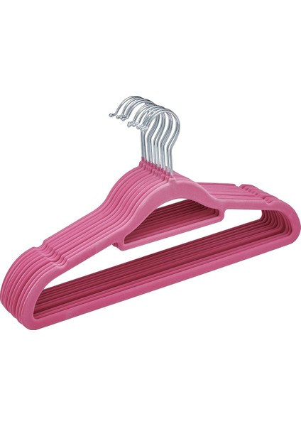 Ideenwelt Dolgulu Giysi Askısı Pembe 10'lu Set fiyatları