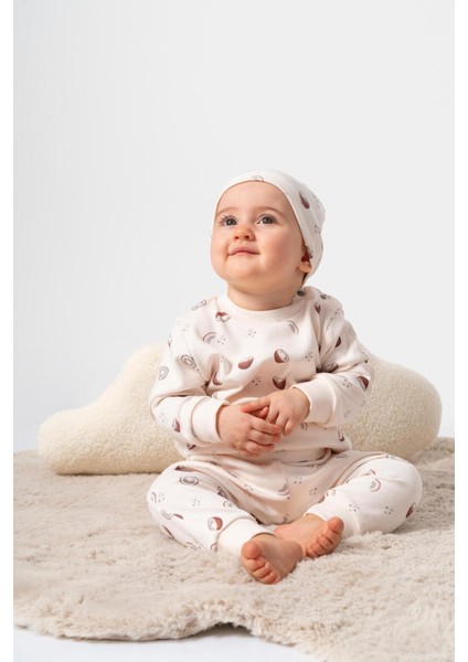 %100 Organik Pamuk Coconut Desen Bebek 2'li Takım fiyatları