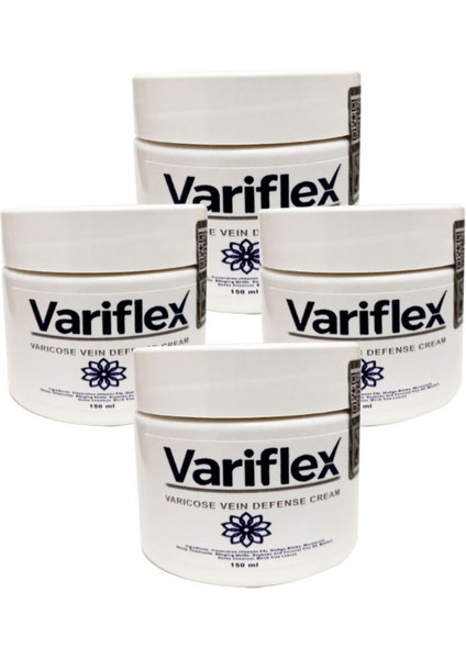 Varicose Vein Defense Cream 150 ml Kremi 4 Adet