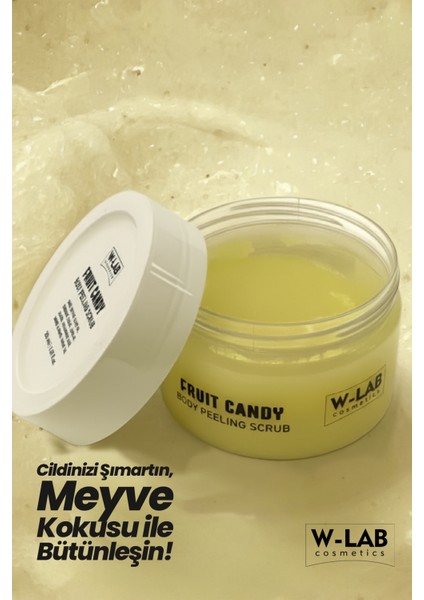 Kozmetik Fruit Candy Body Peeling Scrub 250 ml fırsatları