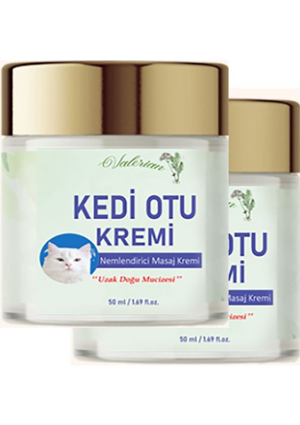 Kedi Otu Kremi 50 ml Kafur Ağacı Yağlı Paincream 2 Adet