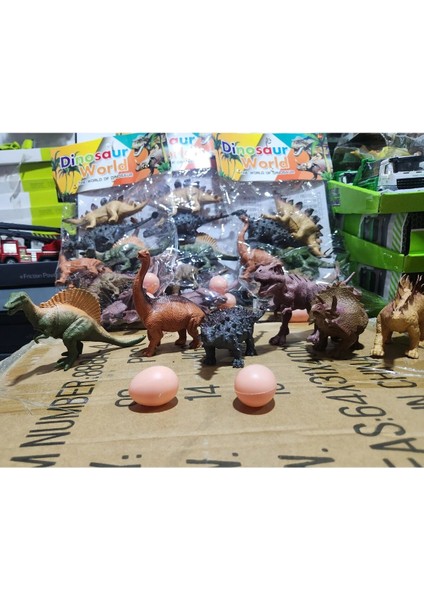 6'lı Dinazor Figür Seti