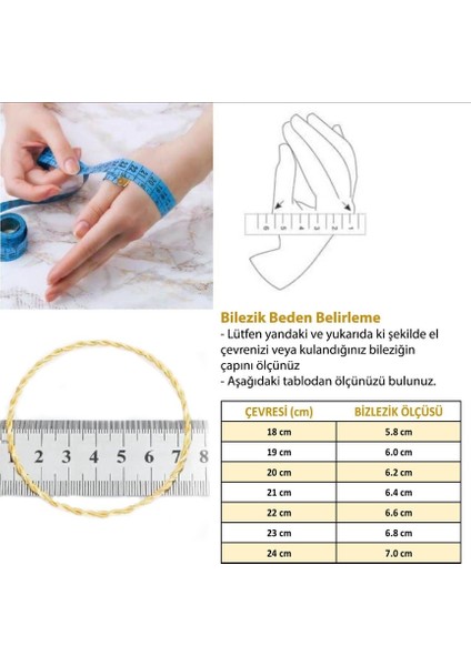 burma bilezik başak model 8 mm - 3 adet bset-100
