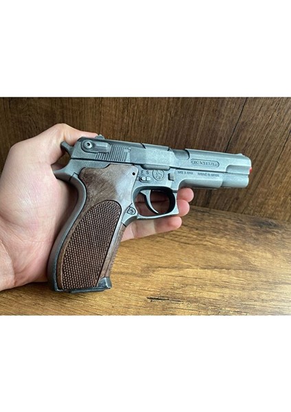 Kapsül Tabanca Dıecast Oyuncak Tabanca Kapsül Patlatan 8li Metal Tabanca Ful Metal Ispanya modelleri