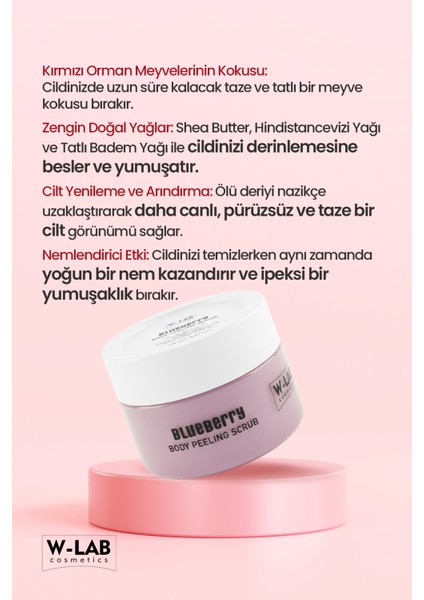 Kozmetik Blueberry Body Peeling Scrub 250 ml modelleri