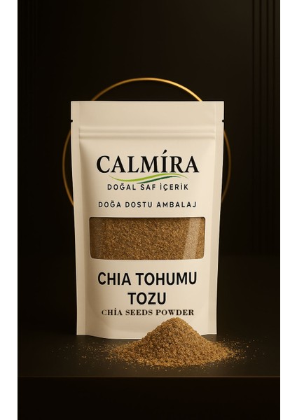 Chia Tohumu Tozu - ( Taze Öğütülmüş) - ( Çiya Tohumu Unu) Chia Seeds 50 gr