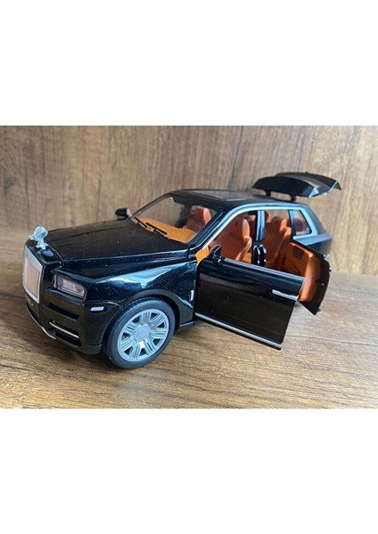 Rolls Royce Cullinan Diecast Araba Koleksiyon Model Oyuncak Rolls Royce Araba Kapıları Açılır Sesli