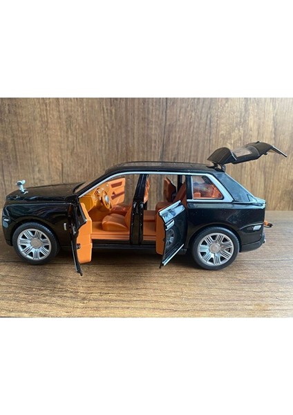 Rolls Royce Cullinan Diecast Araba Koleksiyon Model Oyuncak Rolls Royce Araba Kapıları Açılır Sesli modelleri