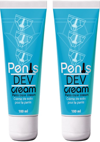 Penisdev Cream 2 Adet Erkekere Özel Şekillendirici Bakım Kremi 100 ml