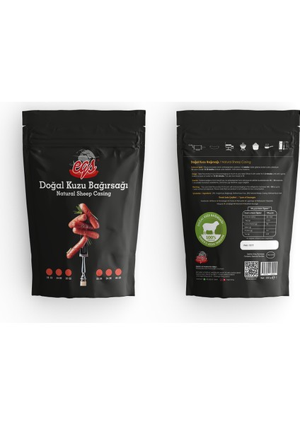 Doğal Kuzu Bağırsağı 26/28 mm 90 Metre Sosis Yapımı Için (29 kg Et Kapasitesi) fırsatları