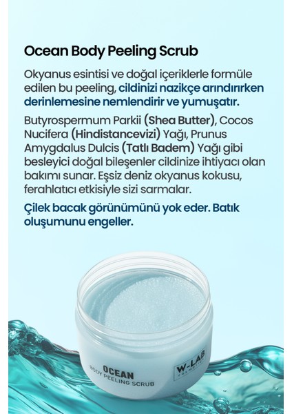 Kozmetik Ocean Body Peeling Scrub 250 ml fiyatları