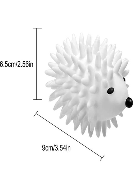 2'li Kirpi Model Çamaşır Kurutma Topu Tüy Toplayıcı Kırışık Önleyici fırsatları