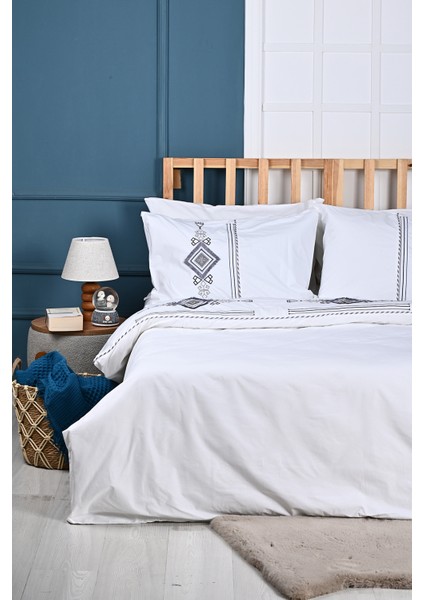 Aysima Nakışlı %100 Pamuk Nevresim Takımı fırsatları