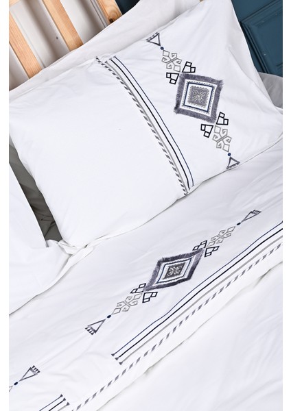 Aysima Nakışlı %100 Pamuk Nevresim Takımı indirimleri