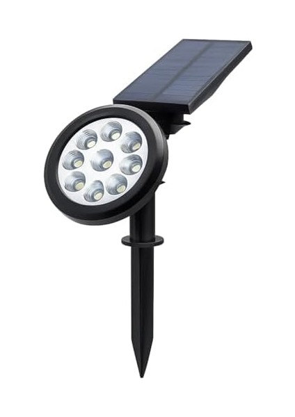 18W Solar Bahçe Aydınlatma Lambası - 9 LED Yeşil Işık, 200 Lümen, IP65 Su Geçirmez, Güneş Enerjili Kazıklı Veya Duvar Montajlı Çim Armatürü fiyatları