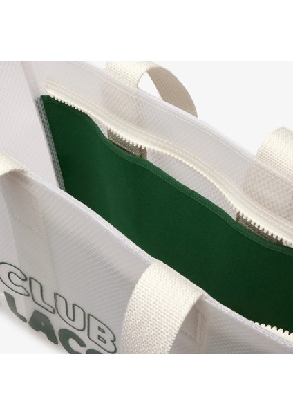 Unisex Baskılı Beyaz Alışveriş Çantası modelleri