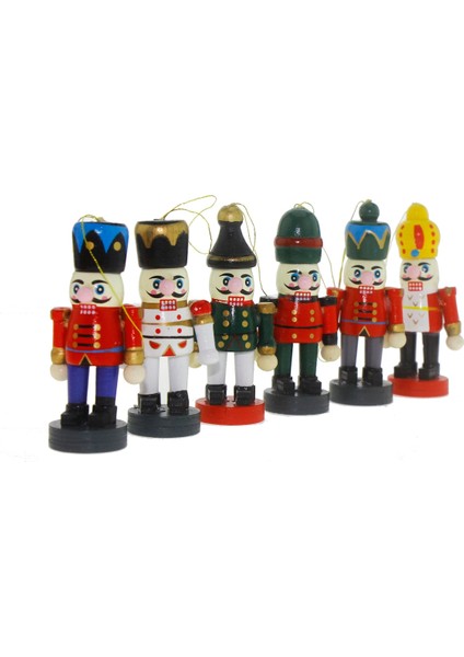 6'lı Çok Renkli 6cm Kurşun Asker Seti, Eğlenceli ve Renkli Koleksiyon