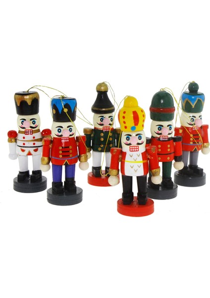 6'lı Çok Renkli 6cm Kurşun Asker Seti, Eğlenceli ve Renkli Koleksiyon fırsatları