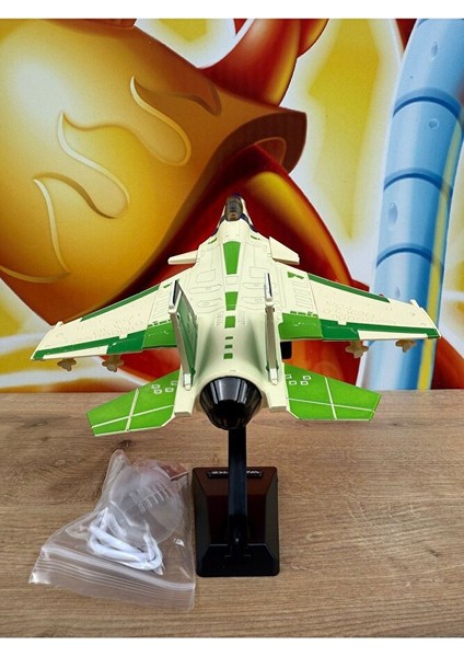 F16 Uçak Çekbırak Sesli Işıklı Jarjlı F16 Uçak Dumanlı (Buhar Atar) Standlı Metal F16 Savaş Uçağı indirimleri
