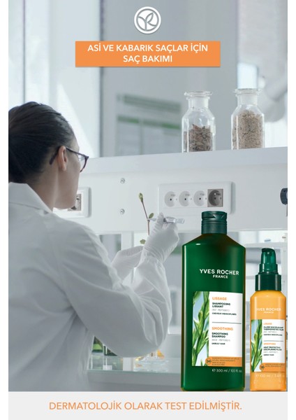 Elektriklenme Karşıtı Isı Koruyucu Prebiyotik Serum - Asi ve Kabarık Saçlar/lissage - Vegan