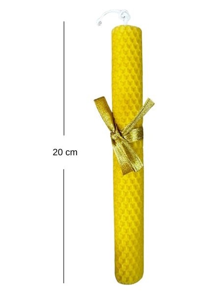 4324 El Yapımı 3'lü Set Doğal Balmumu - 20 cm / 9 cm / 5 cm fiyatları