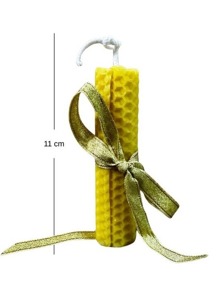 2151 El Yapımı 2'li Set Doğal Balmumu - 11 cm / 9 cm modelleri
