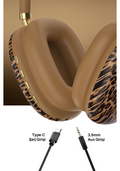 2219 Kablosuz Bluetooth Kulak Üstü Kulaklık / Ayarlanabilir Kafa Bandı / Mikrofon / 3.5mm Aux fırsatları