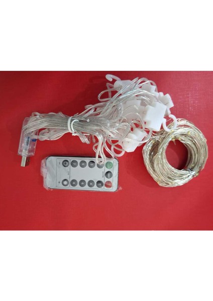 Sarı LED Telli Perde, Şık ve Parlak Aydınlatma, 3 Metre Uzunluk, Enerji Tasarruflu fiyatları